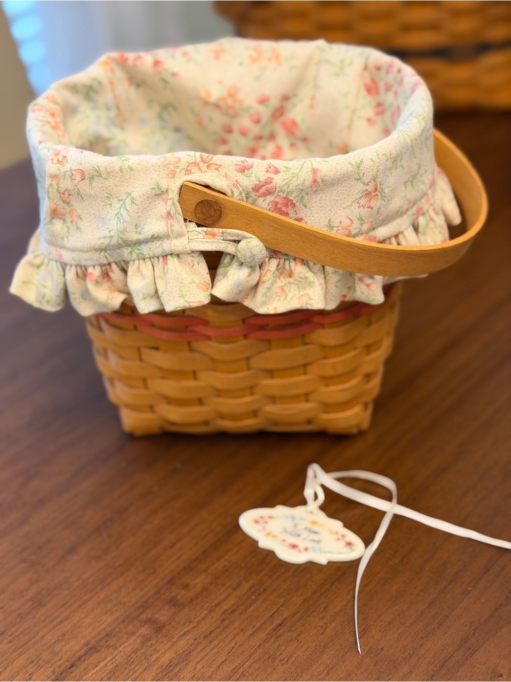 Longaberger 2001 Vintage Blossoms Mother's Day Basket